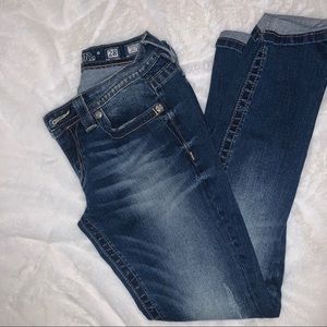 Miss Me Signature Ankle Skinny Jeans